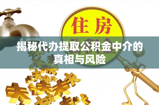 富阳揭秘代办提取公积金中介的真相与风险