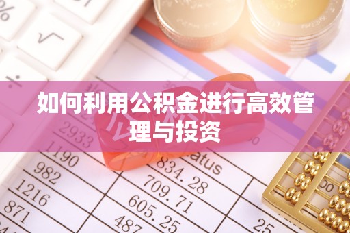 富阳如何利用公积金进行高效管理与投资